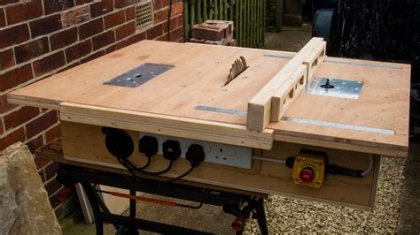 Of course, this may be a bit inconveniencing to those that would. Homemade table saw with built in router and inverted ...