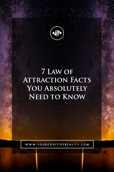 7 law of attraction facts you absolutely need to know