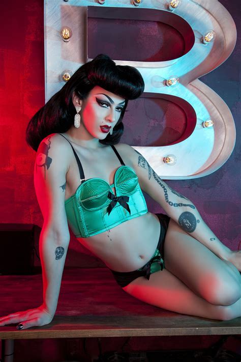 Violet Chacki The New Face Of Bettie Page Lingerie By Playful Promises