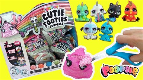 Poopsie Cutie Tooties Surprise Full Box Opening Unicorn Slime Super