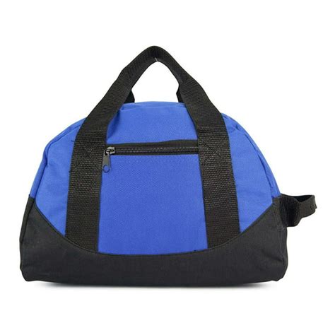 Impecgear 2 Tone Solid Unisex Adult And Youth Duffle Bag Royal