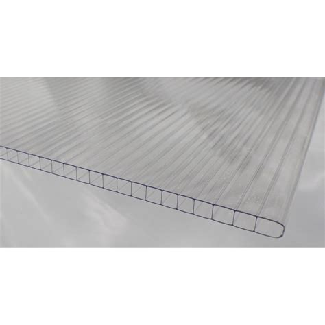 Suntuf Sunlite 10mm X 24m Clear Twinwall Polycarb Roofing