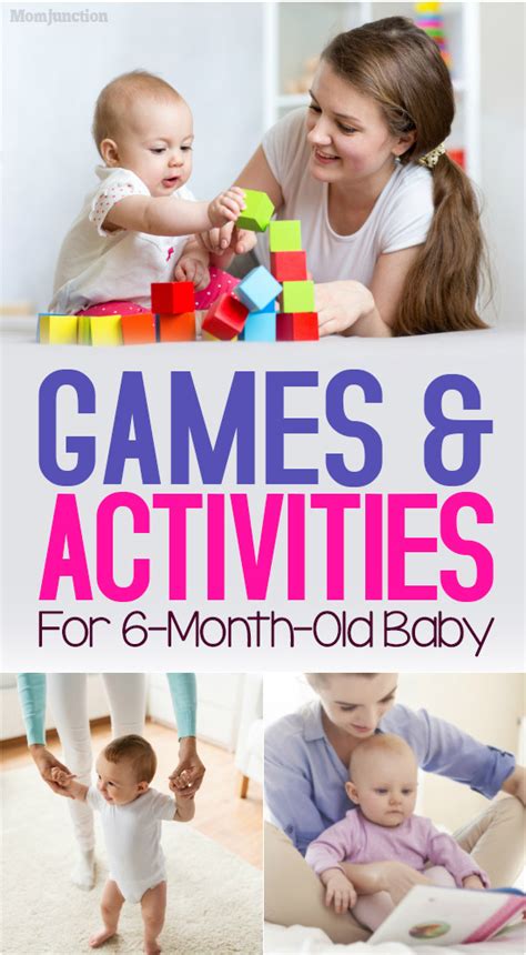 15 Games And Activities For 6 Month Old Baby Baby Learning Activities