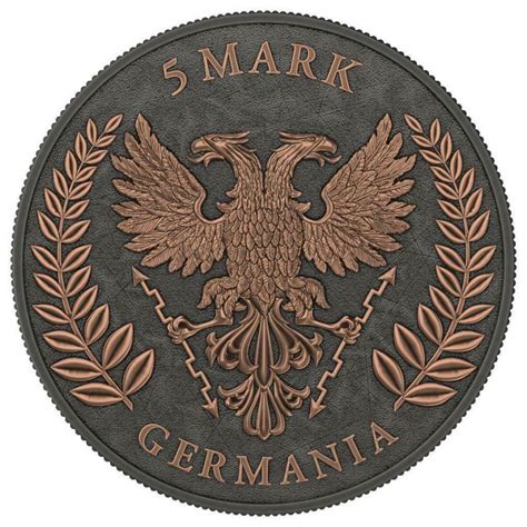 Germania 2020 5 Mark Germania Iron Cross 1 Oz Silver Coin
