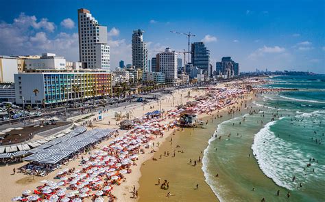 It is on the mediterranean coast, about 60 km northwest of jerusalem and 100 km south of haifa. Tel Aviv, classée 7e ville la plus chère du monde | The ...