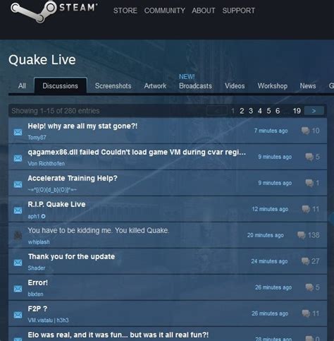 Quake Live no longer a free-to-play game, players' statistics wiped clean | gamepressure.com