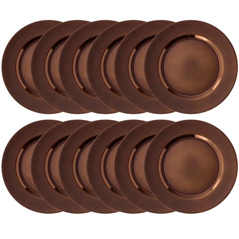 Michaels Bulk 12 Pack Brown Charger Plate By Celebrate It