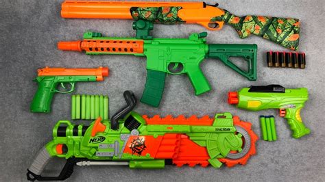 Hunting Shotgun Toy Guns Box Of Toys Nerf Brainsaw Youtube