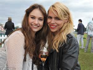 Billie Piper Enjoys The Polo While On A Double Date With Her Brother In