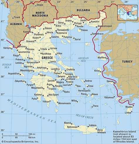 Greece Islands Cities Language History Britannica