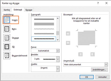 Sådan Indsætter Du Rammer I Word Proximo