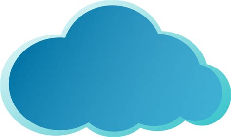 Cloud Clipart Big Blue Wikiclipart