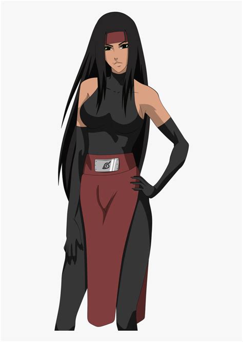 Black Female Naruto Characters Hd Png Download
