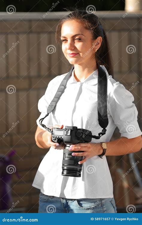 Wedding Photographer In Action Stock Image Image Of Photograph