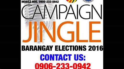 Running a campaign is no easy feat. (WOWOWIN MUSIC) BARANGAY and SK Elections 2016 CAMPAIGN ...