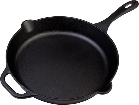 Victoria Skl 212 Cast Iron Skillet Large Frying Pan With Helper Handle