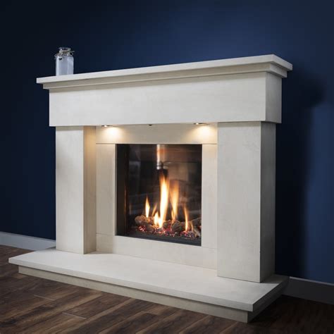 Block Fireplace