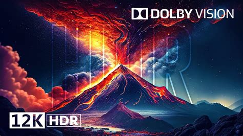 Volcano Captured In Dolby Vision Hdr 12k 60fps With Dolby Atmos Youtube