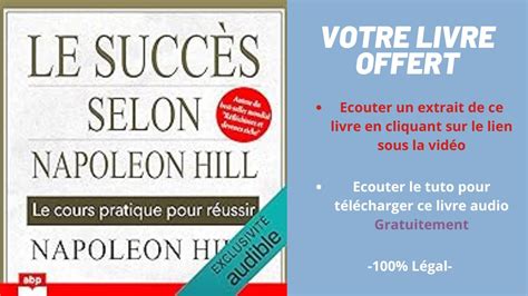 Le Succ S Selon Napol On Hill Livre Audio Youtube