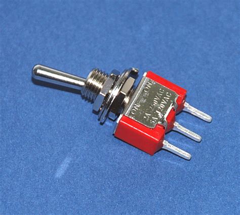 10pc Miniature Toggle Switch 1ms1t1b1m2qes Onon 3p Spdt 2a250v 5a120v