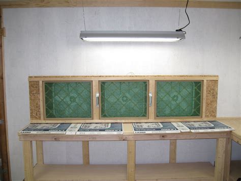 It will have one open wall for air intake, and i need to add an exhaust fan on the other end. Martin's RV-8 Blog: Paint Booth Exhaust Fan Unit built