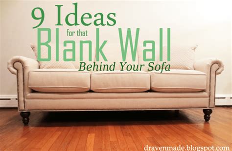 9 Ideas For That Blank Wall Behind The Sofa Living In A Fixer Upper