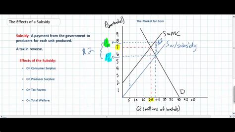 The Effects Of A Per Unit Subsidy Youtube