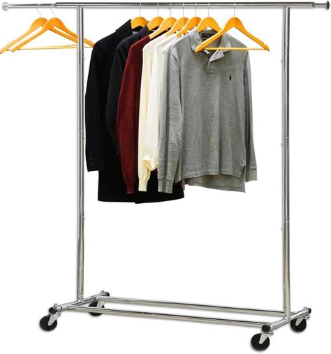 Simple Houseware Bo 007 2 Clothing Rack Chorme For Sale Online Ebay