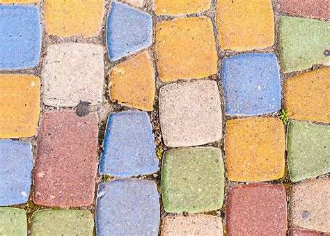 Background Of Multi Colored Bricks Stock Photo Image Of Architecture