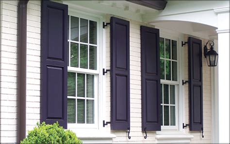 You can also hold the shutter on the wall near the window and mark the shutter's. Exterior Shutters: Choosing the Right Shutters for Your Home