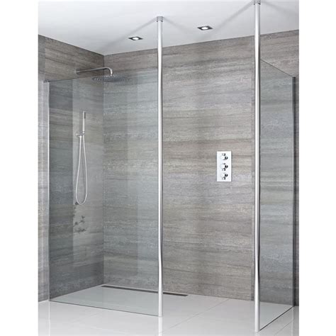 Buy Milano Alto Corner Walk In Wet Room Shower Enclosure With 700mm
