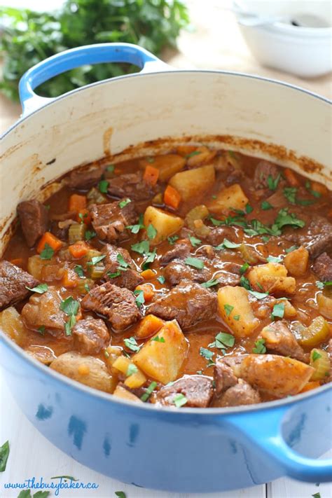 The Best Beef Stew The Busy Baker