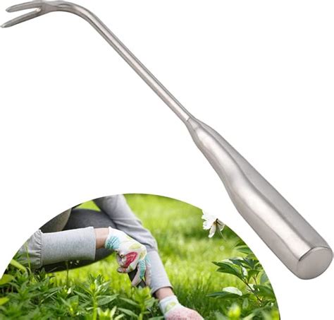 Jiayaus Manual Hand Weeder 2 Prongs Gardening Hand Tools For Super