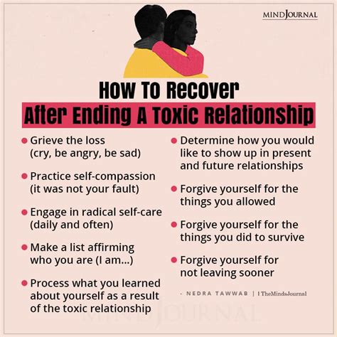 how to recover after ending a toxic relationship nedra tawwab quotes