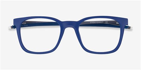 club square blue glasses for men eyebuydirect