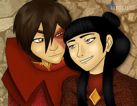 Mai And Zuko By Madamedesreves On Deviantart