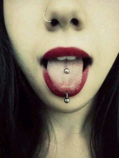 Girls Tounge Piercing Piercing Tattoo Mouth Piercings Body Piercing Jewelry Tattoos And