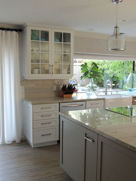 Sherwin williams snowbound, sw 7004. Pumice Subway Tiles - Transitional - kitchen - Sherwin ...