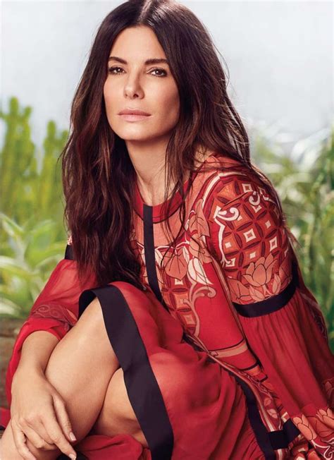 Sandra Bullock Covers Instyle Us June 2018 Sandra Bullock Photo