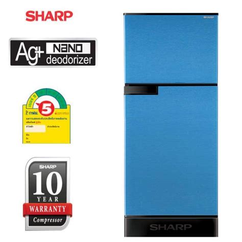 ★ รีวิว ตู้เย็น 2 ประตู Sharp ขนาด 54 คิว 152 ลิตร รุ่น Sj C15e Blu