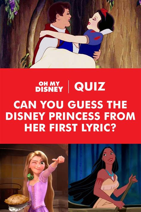 Quiz Can You Guess The Disney Princess From Her First Lyric Oh My Disney Disney Facts