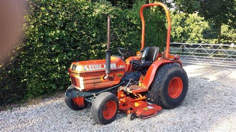 Kubota 2150 4wd Hst Compact Tractor With Kubota 5ft Rc60 21r Midmounted