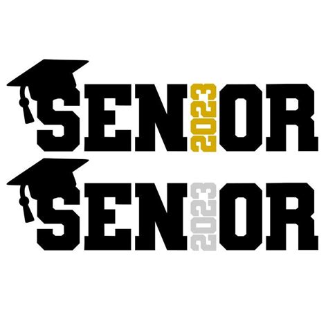 Senior 2023 Svg Classe Di 2023 Svg Graduation 2023 Digital Etsy Italia