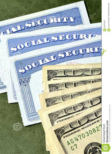 Social security account number card. Social Security Card For Identification Stock Image - Image of card, account: 87872187