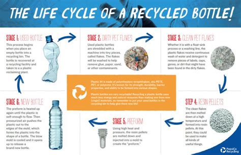 The Diagram Shows The Process Of Recycling Plastic Bottles Home