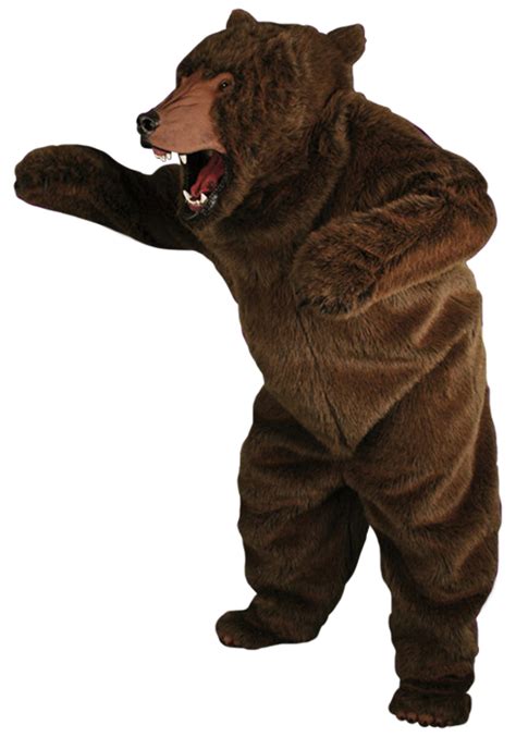 Realistic Brown Bear Costume Teddy Bear Costume Bear Costume Bear Outfits