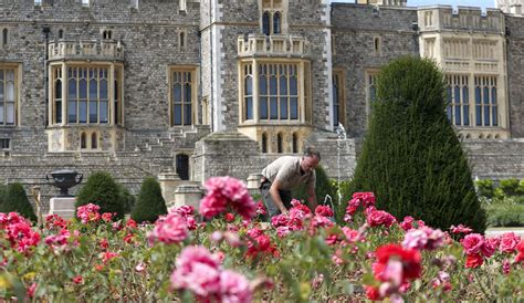 Windsor Castles East Terrace Garden Opens To Public For First Time In