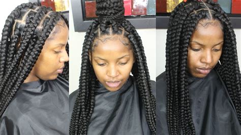 About 28% of these are synthetic hair extension, 20% are human hair extension. Jumbo Box Braids Tutorial - YouTube