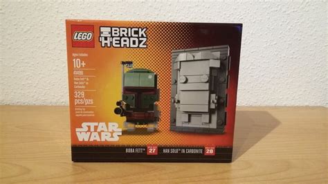 Lego Star Wars Boba Fett And Han Solo Brickheadz 41498 Catawiki