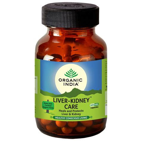 Organic India Liver Kidney Care 60 Capsules Buy Organic India Liver